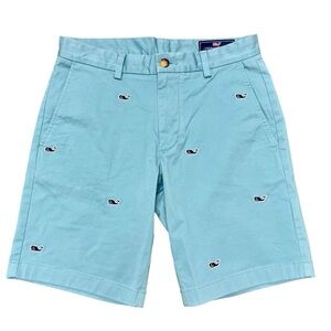 VINEYARD VINES Blue Whale Breaker Shorts‎ Mens Sz 28 9 inseam Preppy Nautical